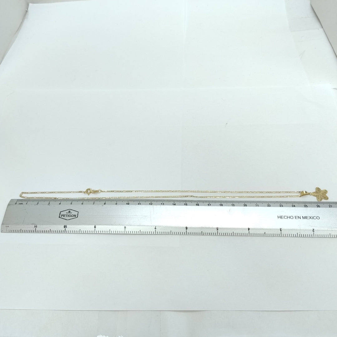 CADENA, DIJE ORO 14 K 2.2 GRMS (SEMINUEVO)
