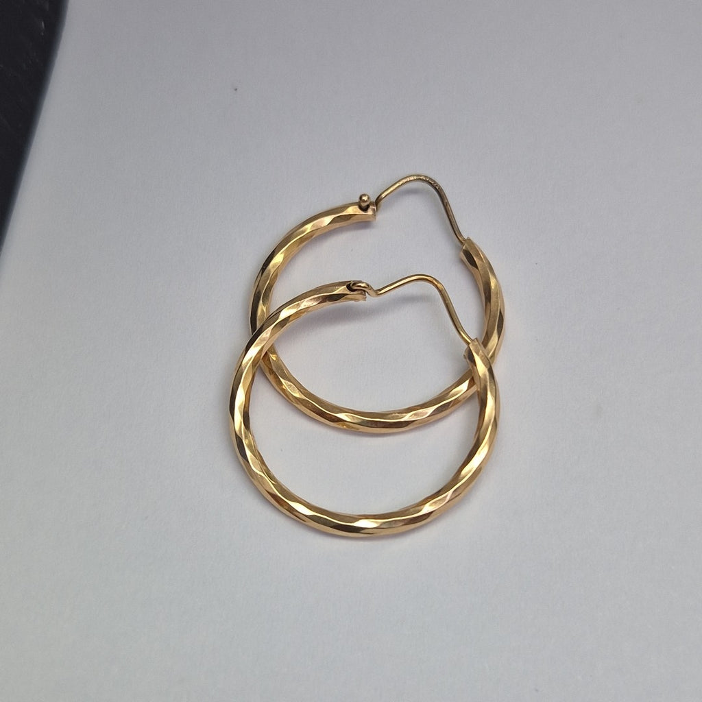 ARRACADAS PAR ORO 14 K 3 GRMS (SEMINUEVO)
