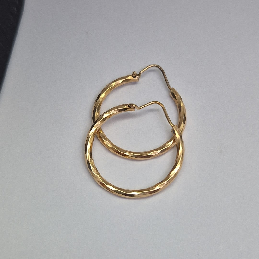 ARRACADAS PAR ORO 14 K 3 GRMS (SEMINUEVO)