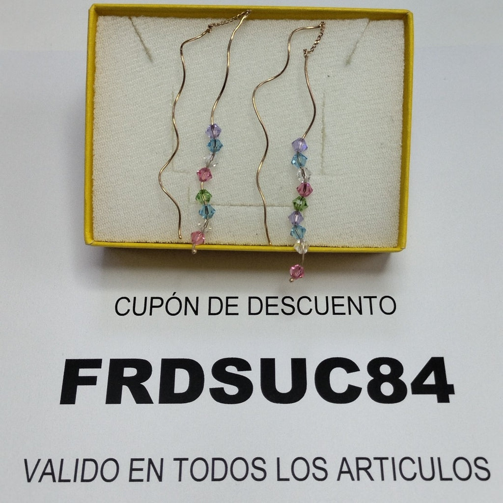 ARETES PAR ORO 10 K 2,10 GRMS (SEMINUEVO)