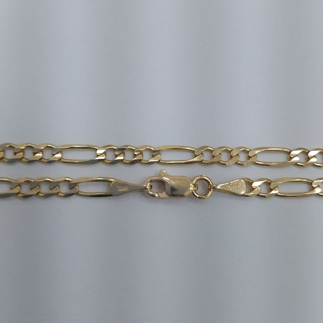 CADENAS 3X1 ORO 14K 60 CM 8.9 GR (NUEVO)