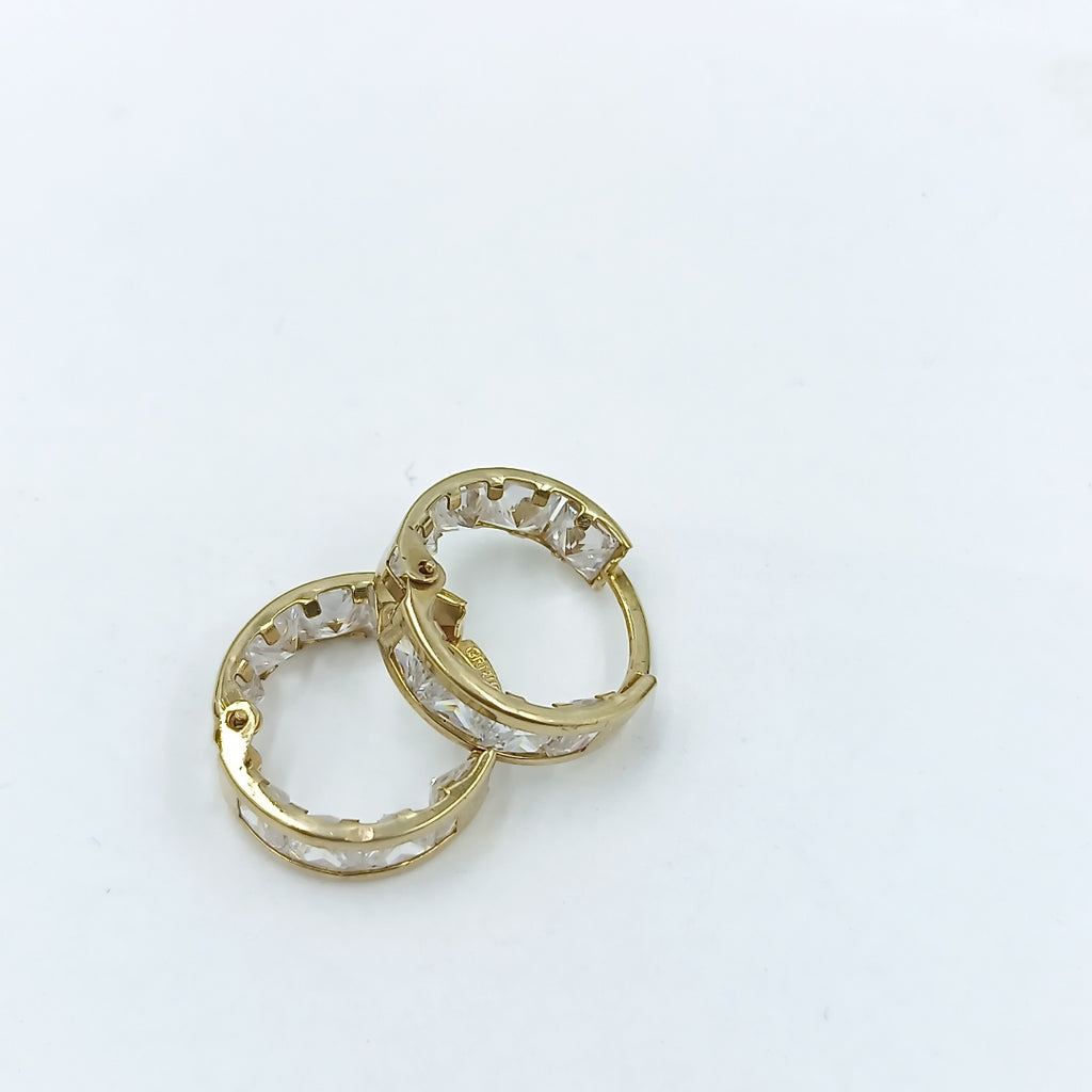 ARRACADAS PAR ORO 10 K 1,80 GRMS (SEMINUEVO)