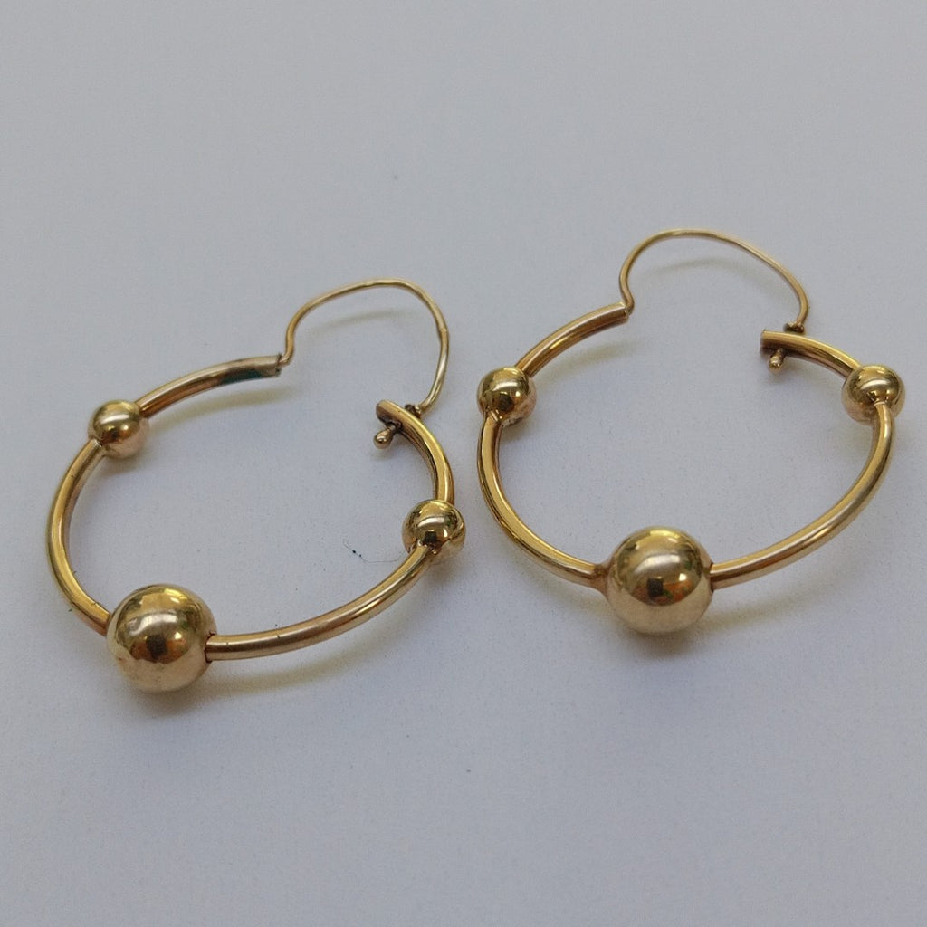 ARRACADAS PAR ORO 10 K 2,80 GRMS (SEMINUEVO)