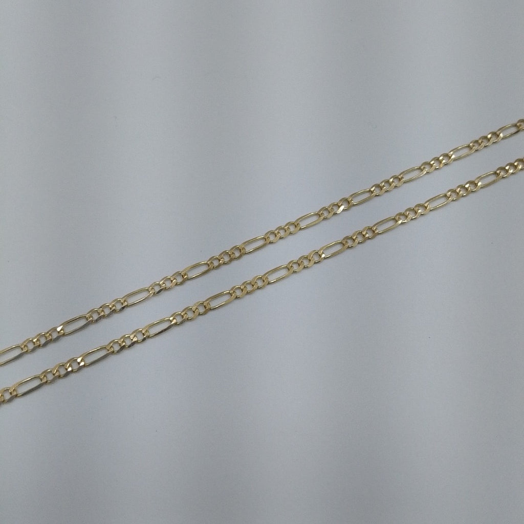 CADENAS 3X1 ORO 14K 55 CM 5.1 GR (NUEVO)