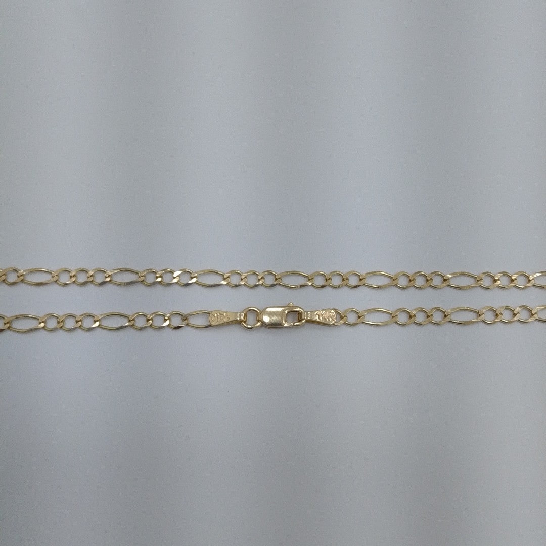 CADENAS 3X1 ORO 14K 55 CM 5.1 GR (NUEVO)