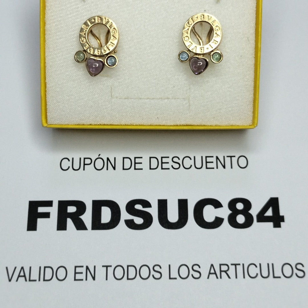 ARETES PAR ORO 14 K 7,50 GRMS (SEMINUEVO)