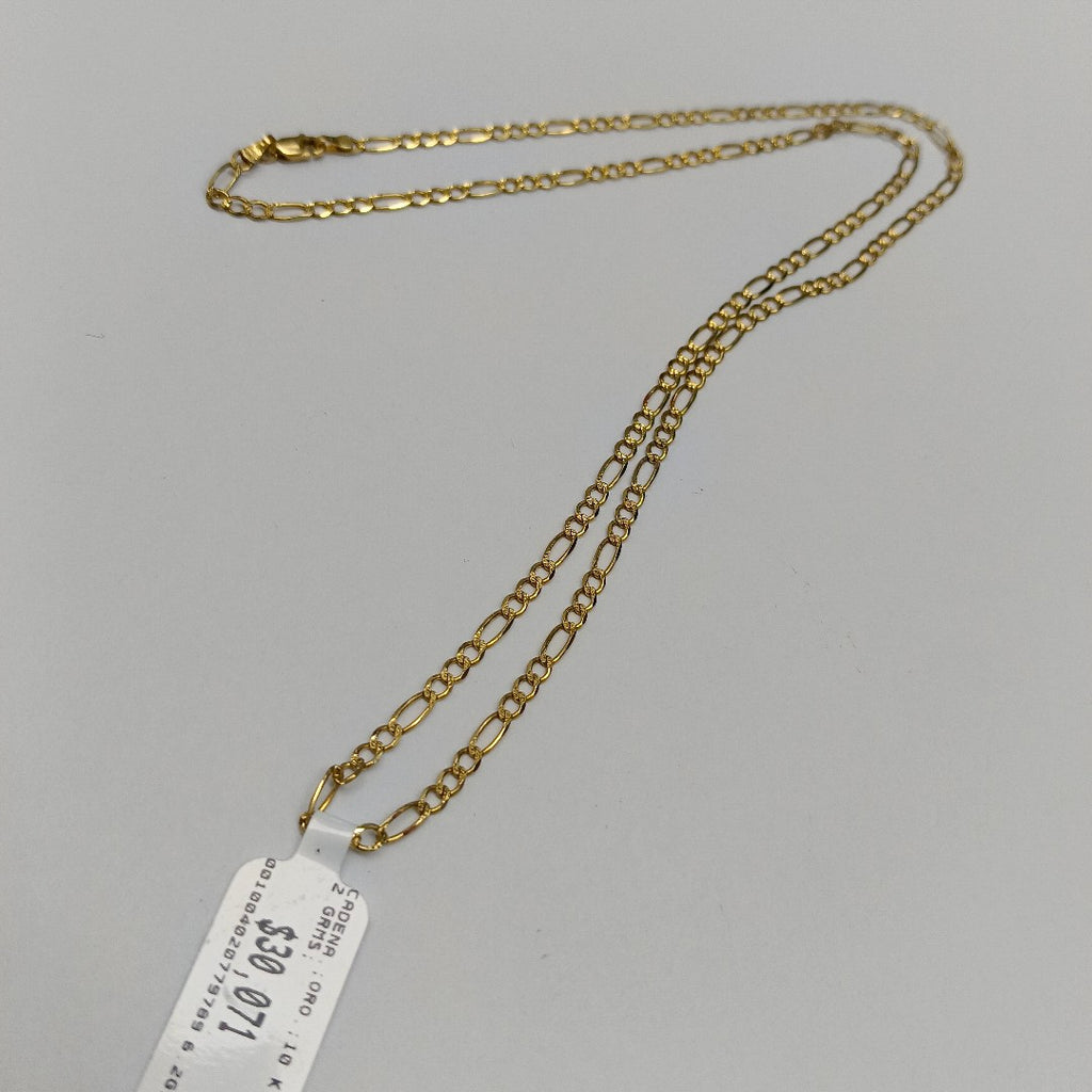 CADENA ORO 10 K 6.2 GRMS (SEMINUEVO)