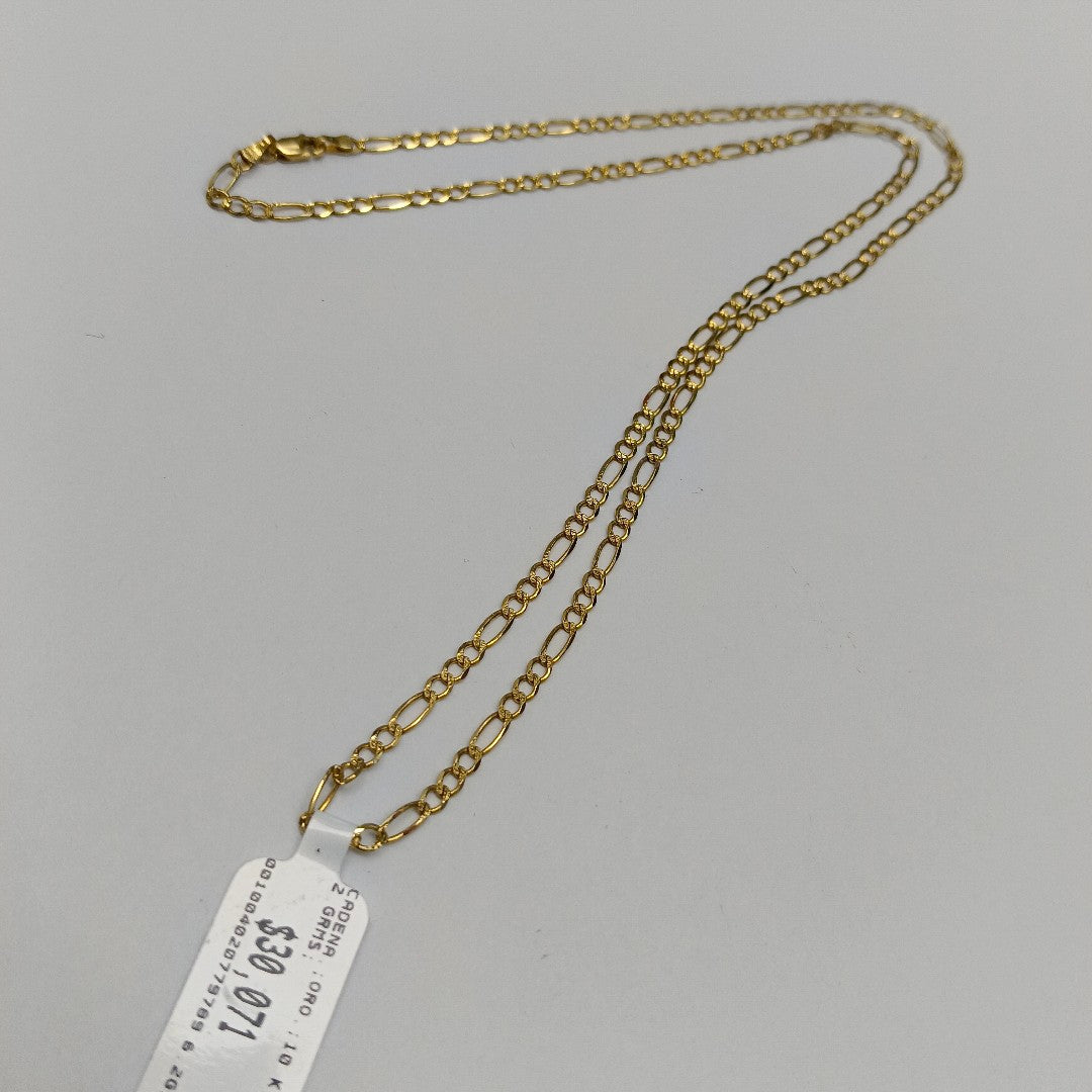 CADENA ORO 10 K 6.2 GRMS (SEMINUEVO)