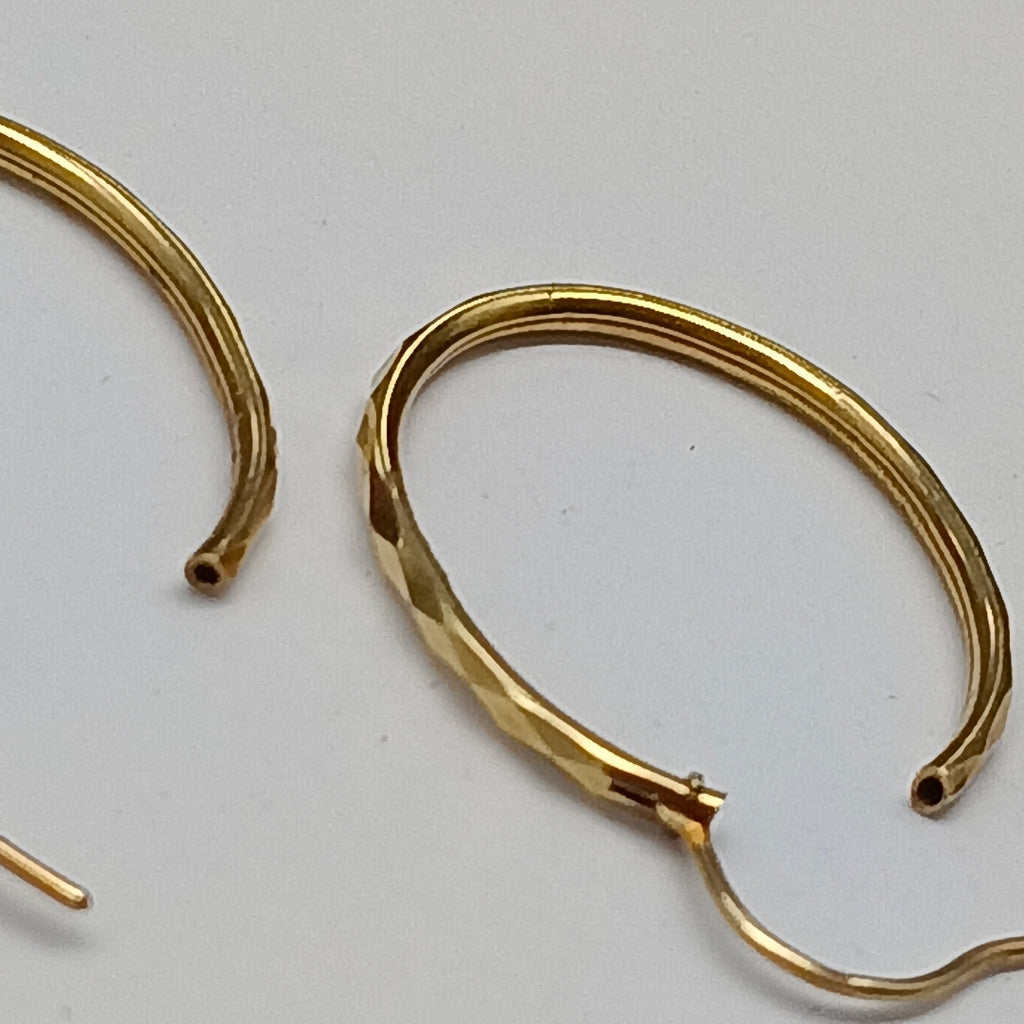 ARRACADAS PAR ORO 14 K 1,70 GRMS (SEMINUEVO)