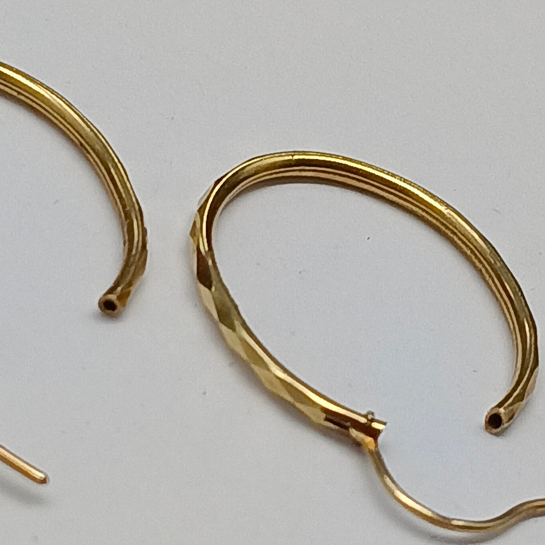 ARRACADAS PAR ORO 14 K 1,70 GRMS (SEMINUEVO)