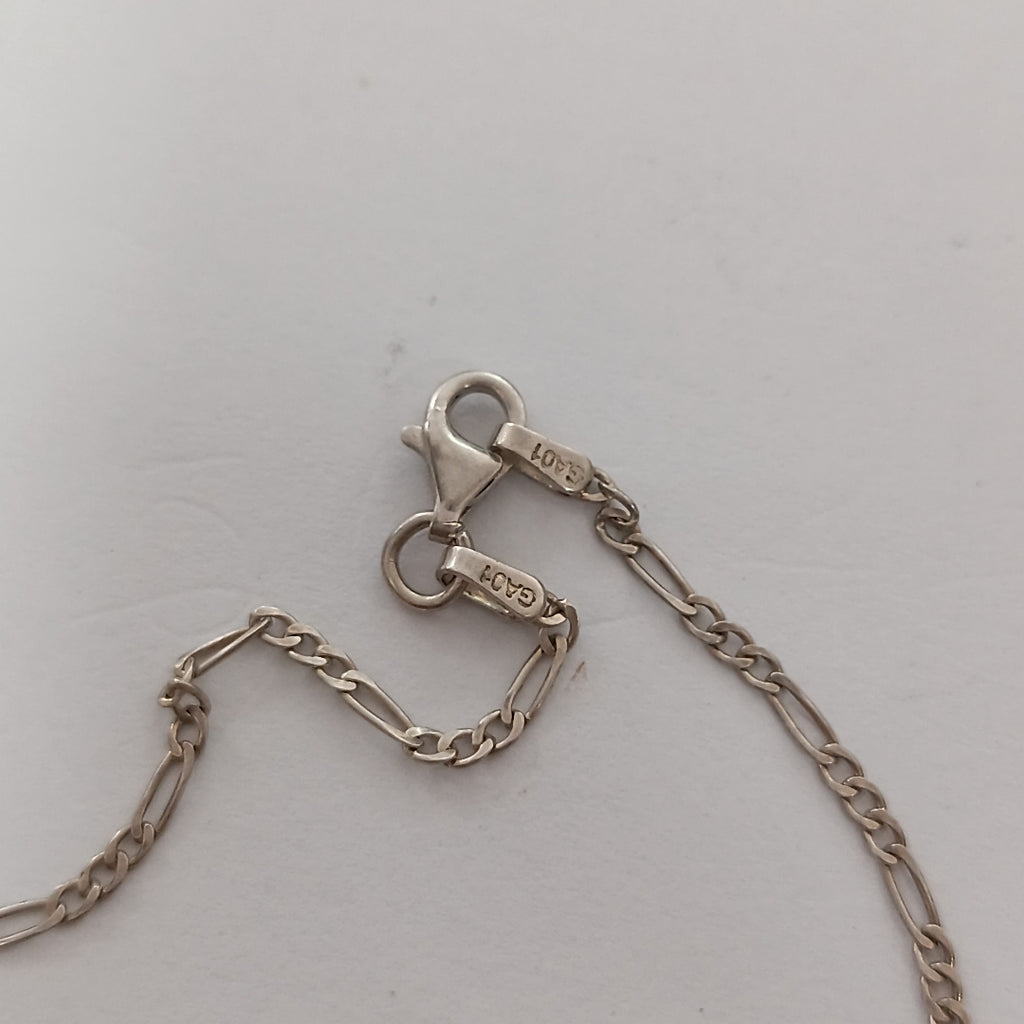 CADENA, DIJE PLATA 8.6 GRMS (SEMINUEVO)