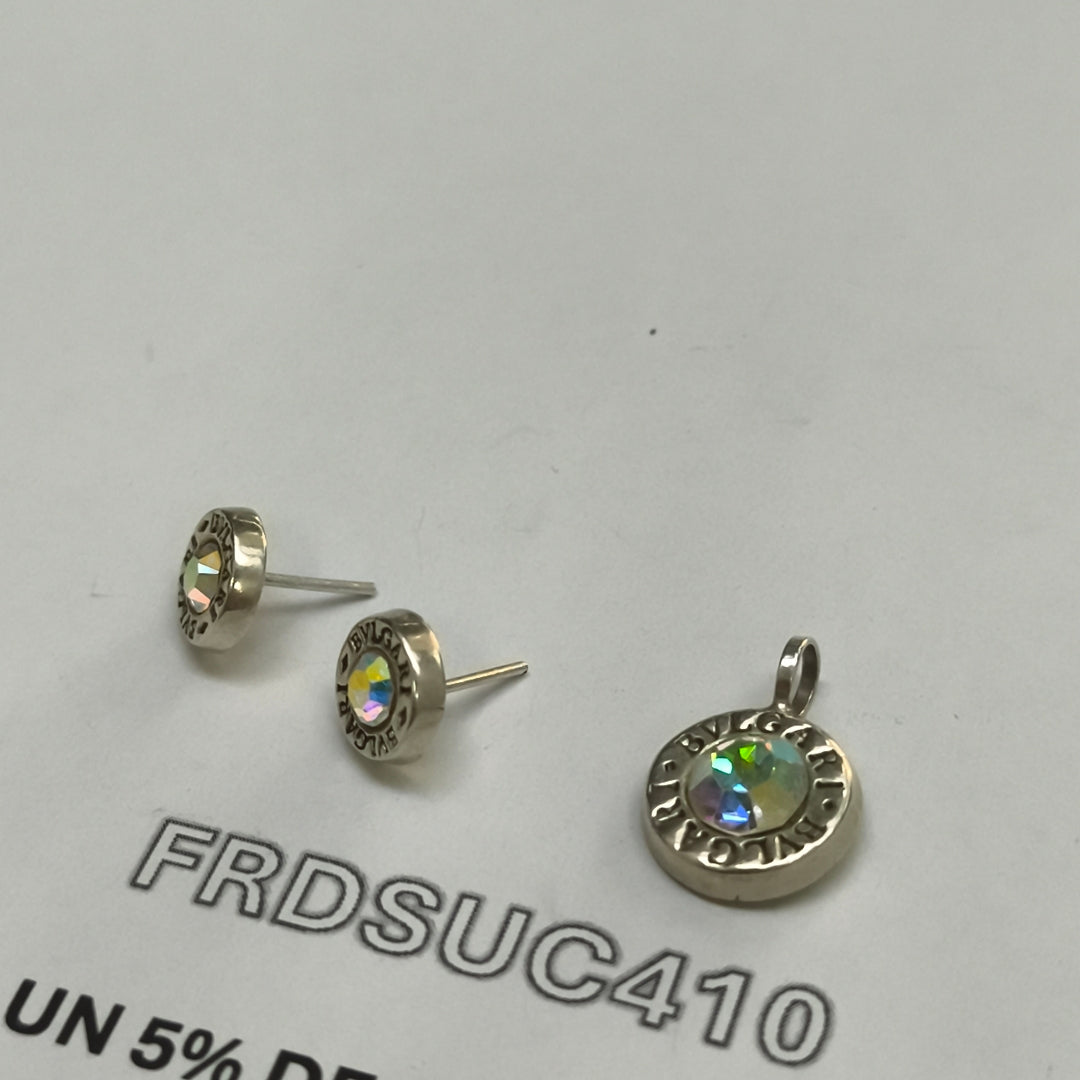 BROQUELES PAR,DIJE PLATA 2,50 GRMS (SEMINUEVO)