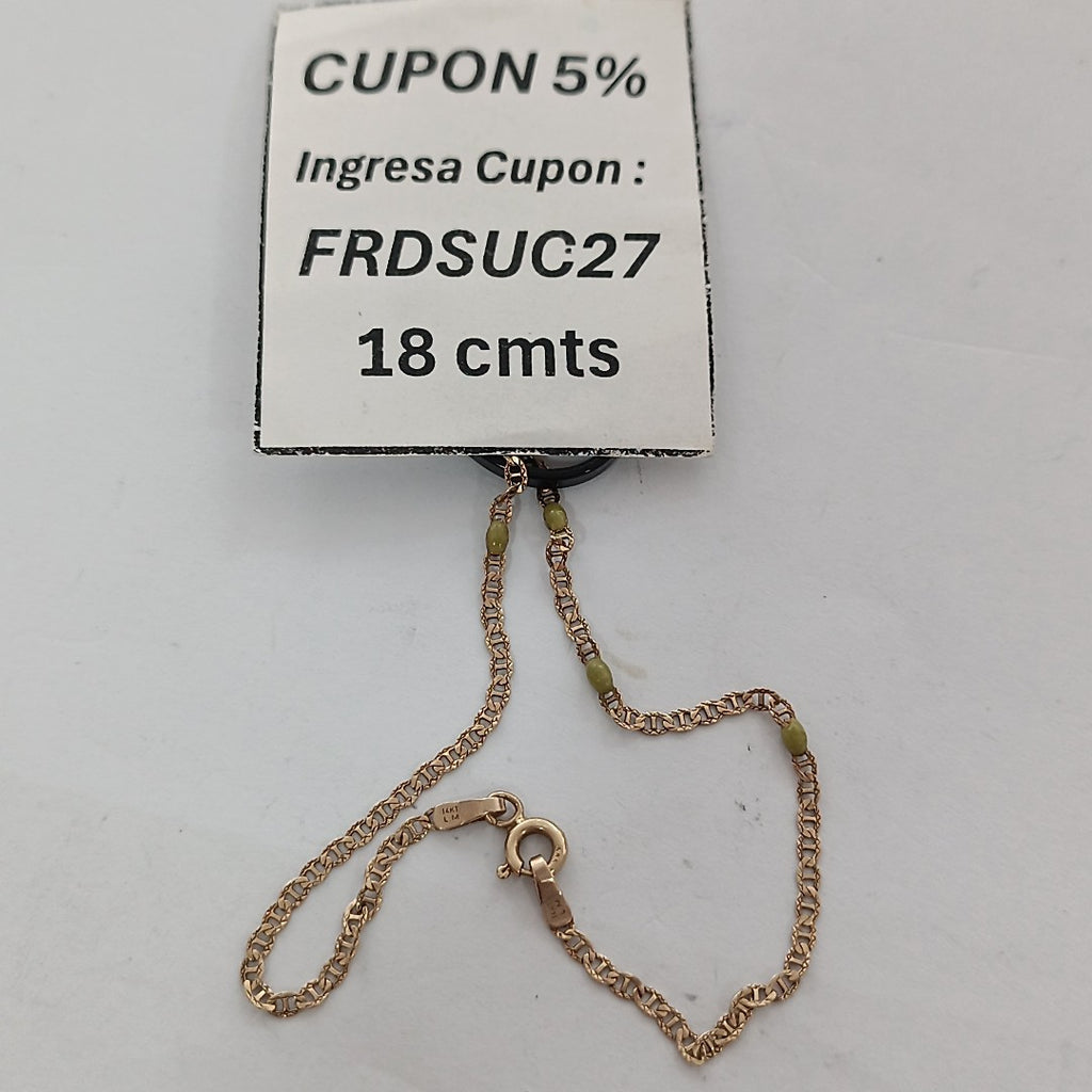 PULSERA ORO 14 K 1.2 GRMS (SEMINUEVO)