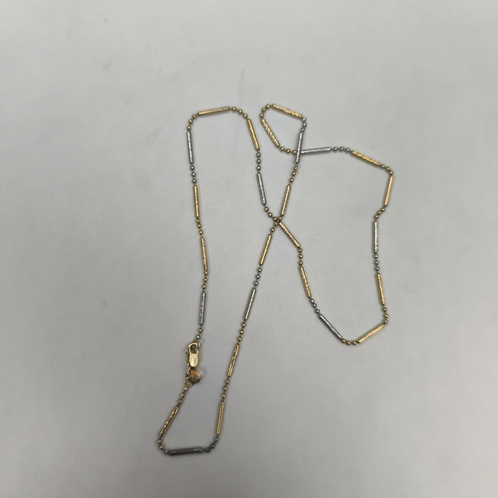 CADENA ORO, ORO COMBINADO 14 K 4.2 GRMS (SEMINUEVO)