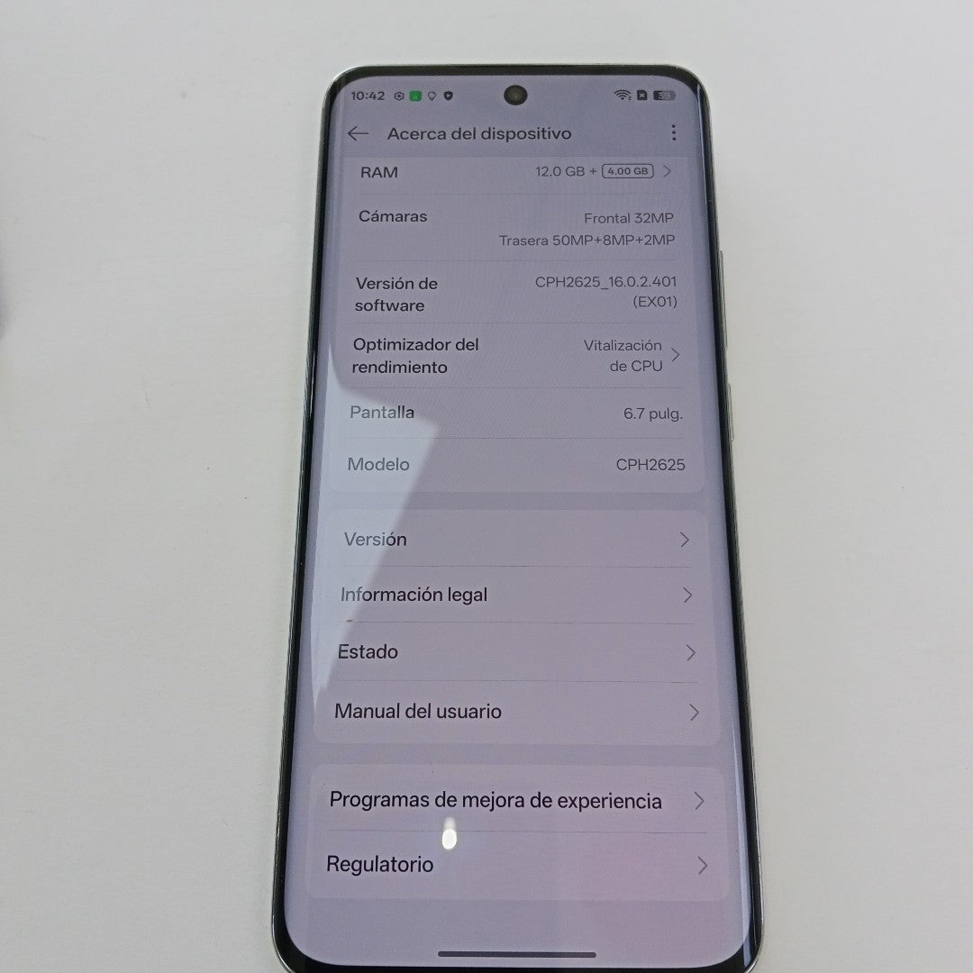 CELULAR OPPO RENO12 5G CPH2625 (2024) 512 GB 12 GB RAM (SEMINUEVO)