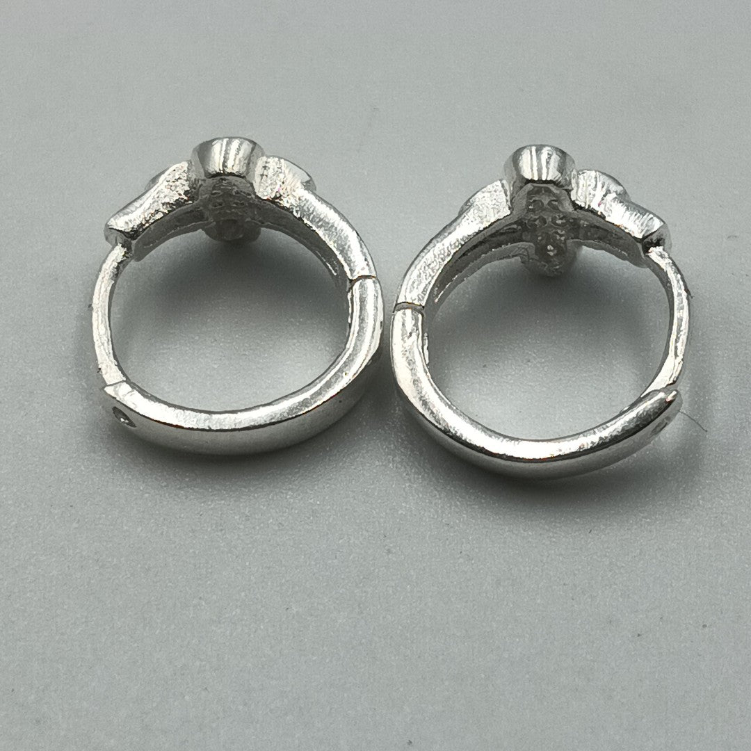 ARRACADAS C/CIRCONIAS PLATA .925 1.9 GR (NUEVO)