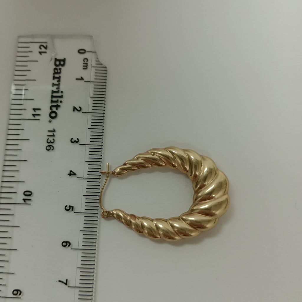ARRACADAS PAR ORO 10 K 4,20 GRMS (SEMINUEVO)