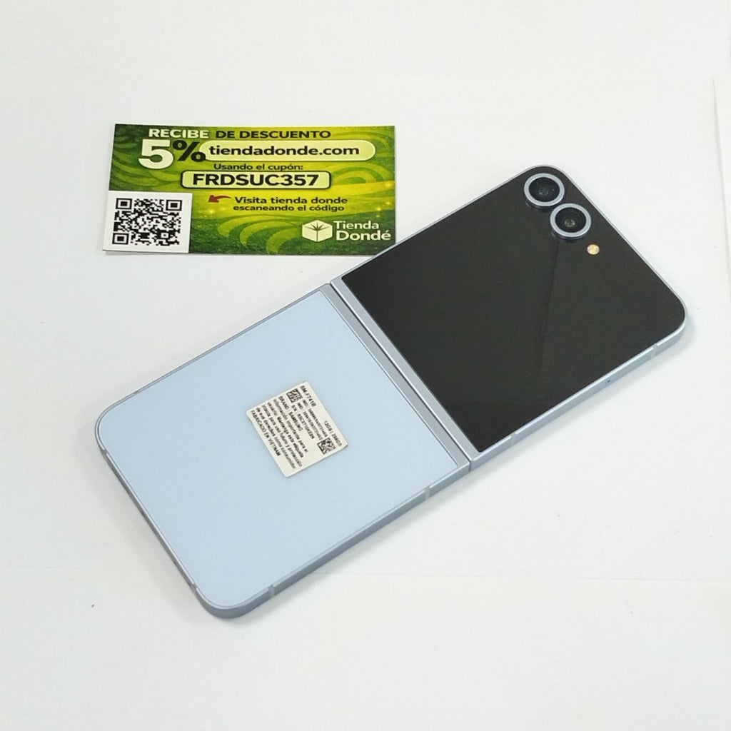 CELULAR SAMSUNG GALAXY Z FLIP6 SM-F741B (2024) 256 GB 12 GB RAM (SEMINUEVO)
