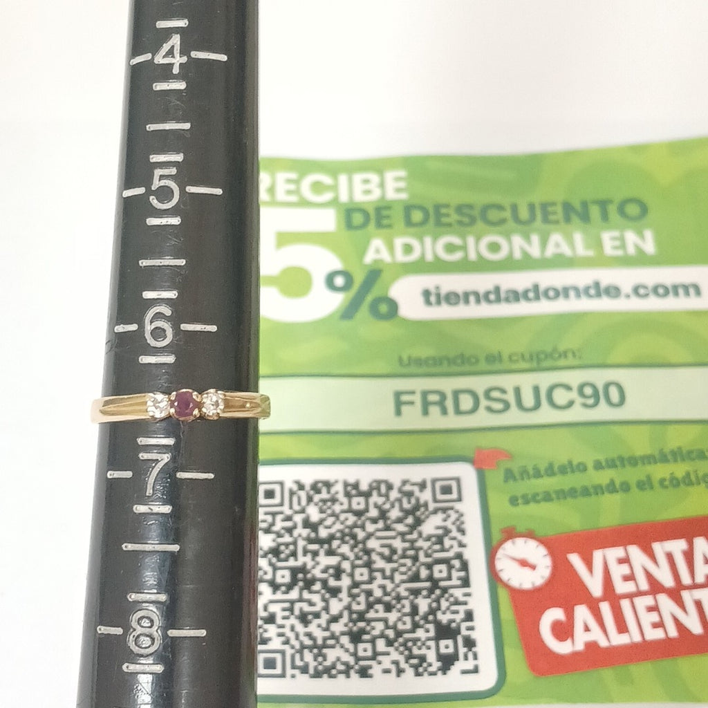 ANILLITO ORO 14 K 1.8 GRMS (SEMINUEVO)