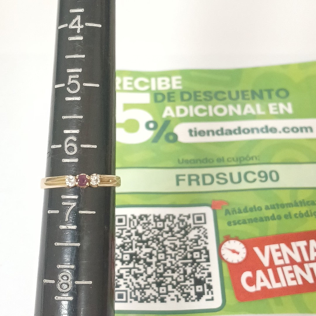 ANILLITO ORO 14 K 1.8 GRMS (SEMINUEVO)