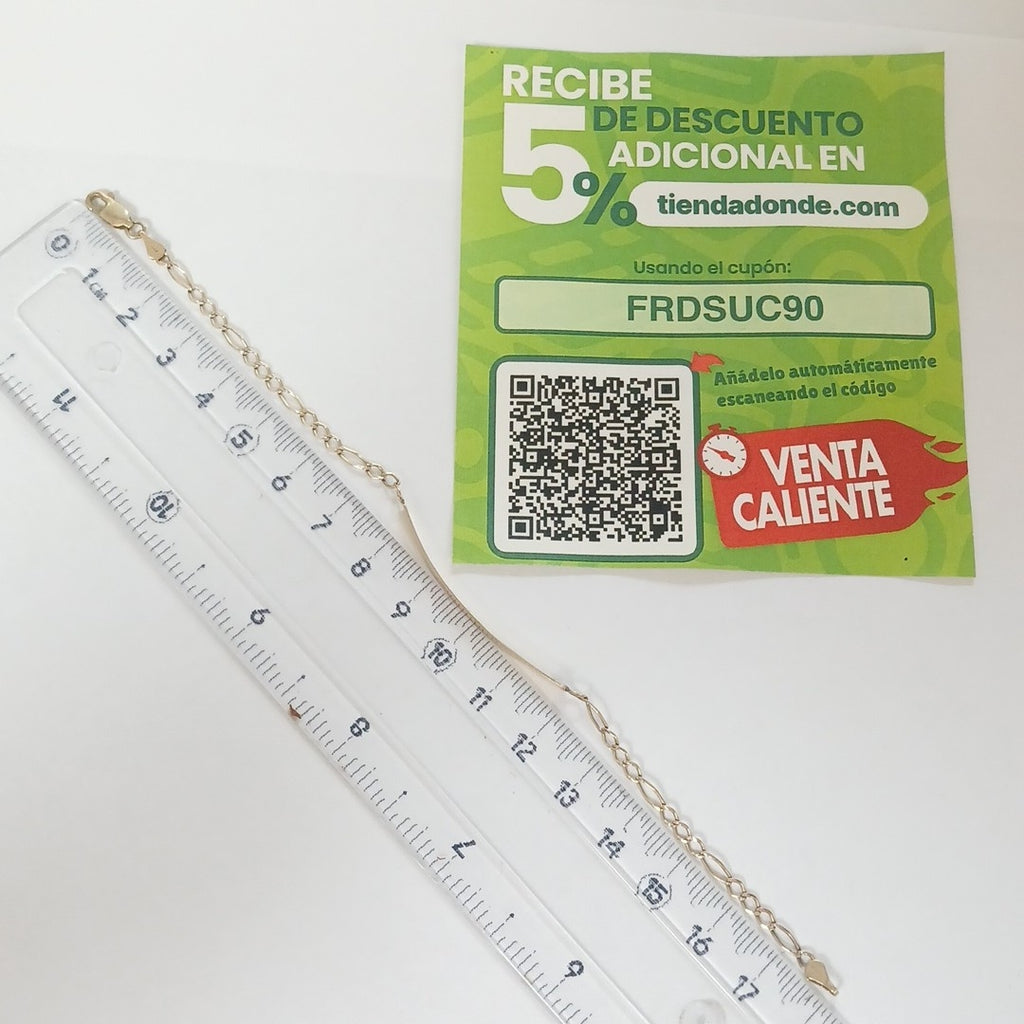 ESCLAVA ORO 10 K 2.5 GRMS (SEMINUEVO)