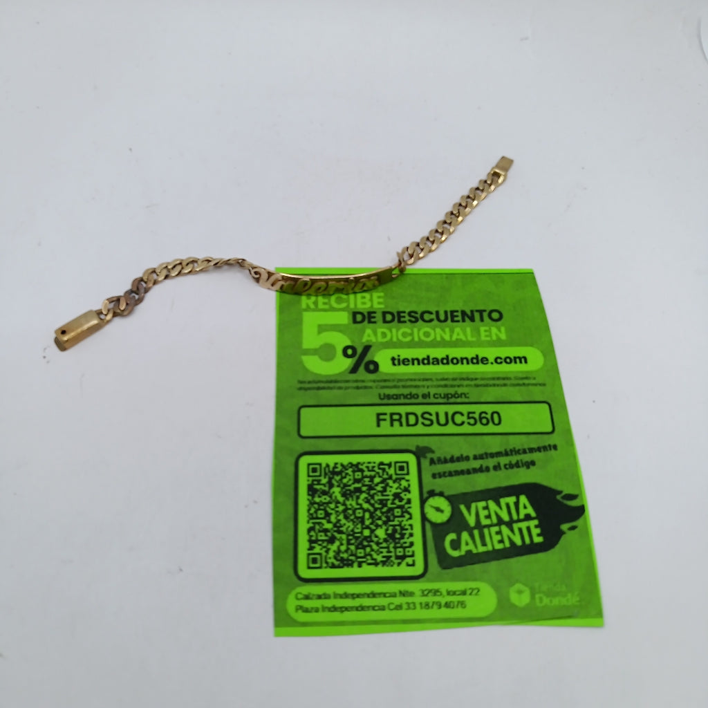 ESCLAVA ORO 10 K 5.4 GRMS (SEMINUEVO)