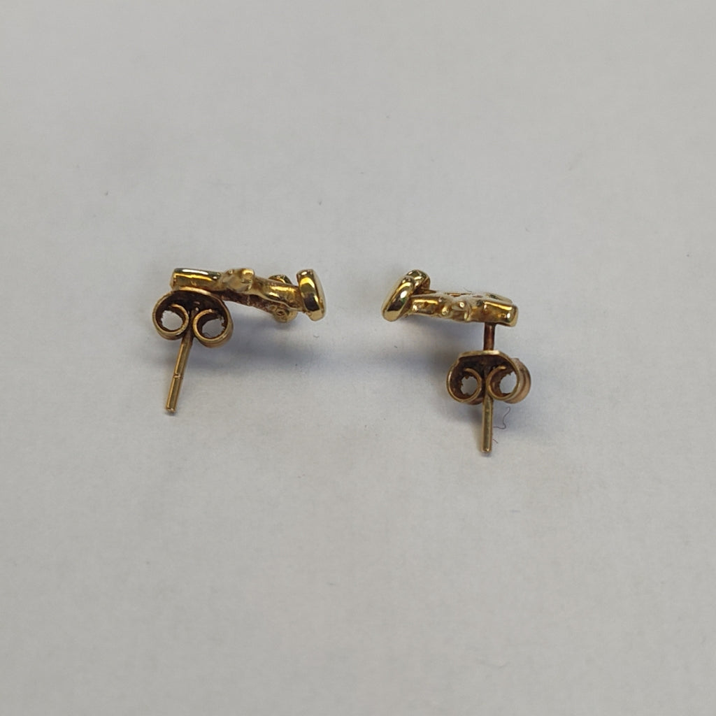 ARETES PAR ORO 14 K 2.3 GRMS (SEMINUEVO)