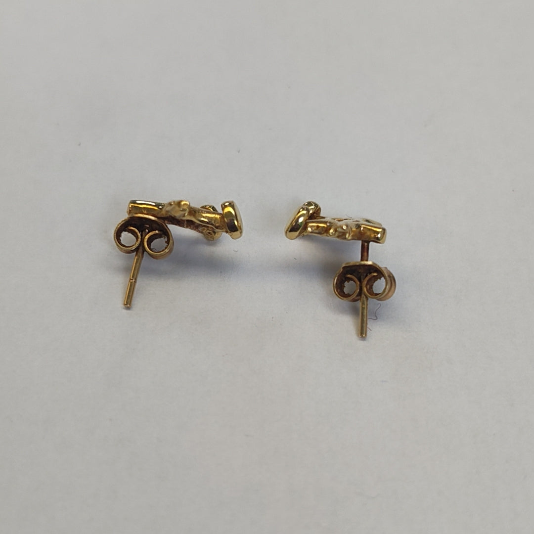 ARETES PAR ORO 14 K 2.3 GRMS (SEMINUEVO)