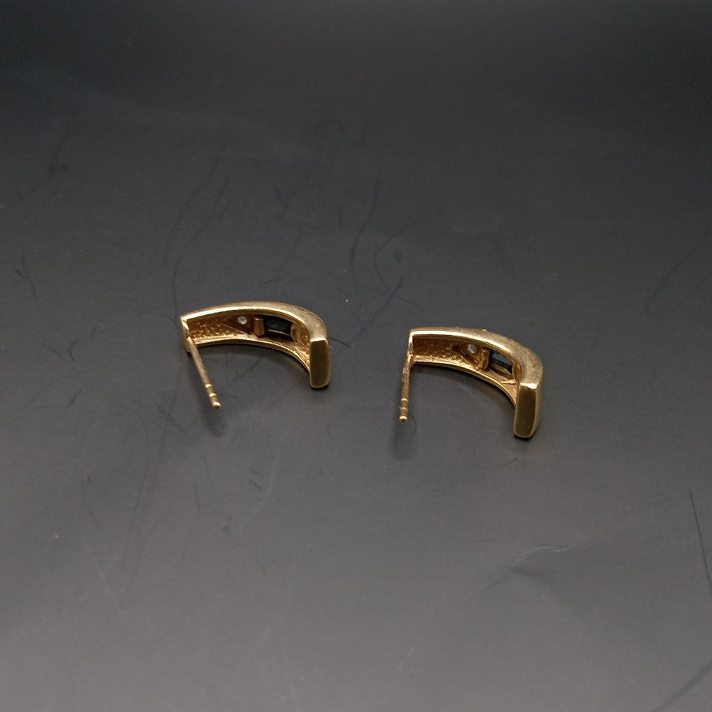 ARETES PAR ORO 14 K 3.7 GRMS (SEMINUEVO)