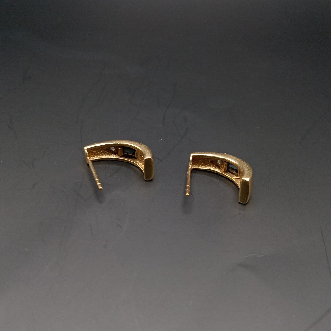 ARETES PAR ORO 14 K 3.7 GRMS (SEMINUEVO)