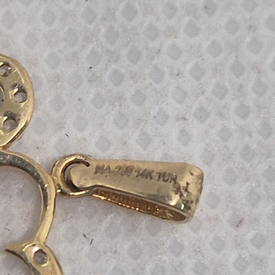 DIJE ORO 14 K 1,00 GRMS (SEMINUEVO)