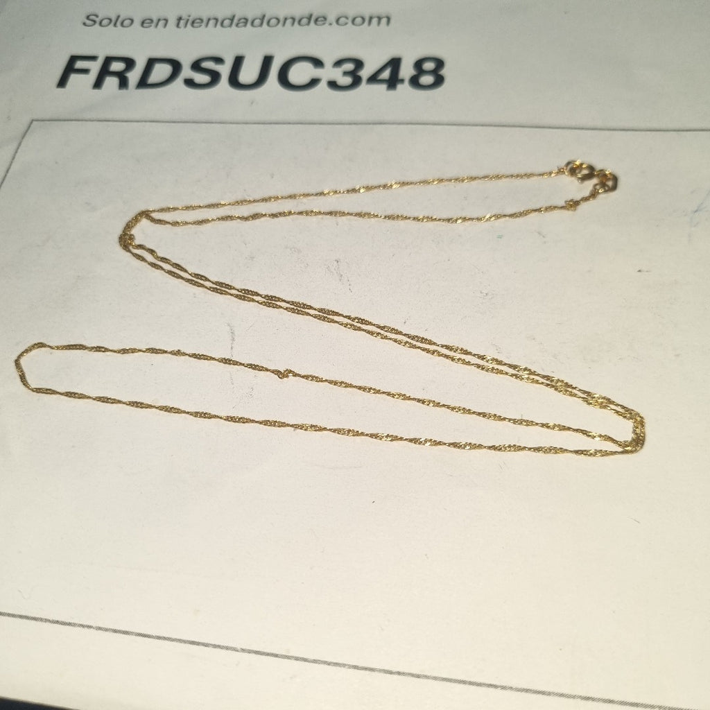 CADENA ORO 14 K 1,80 GRMS (SEMINUEVO)