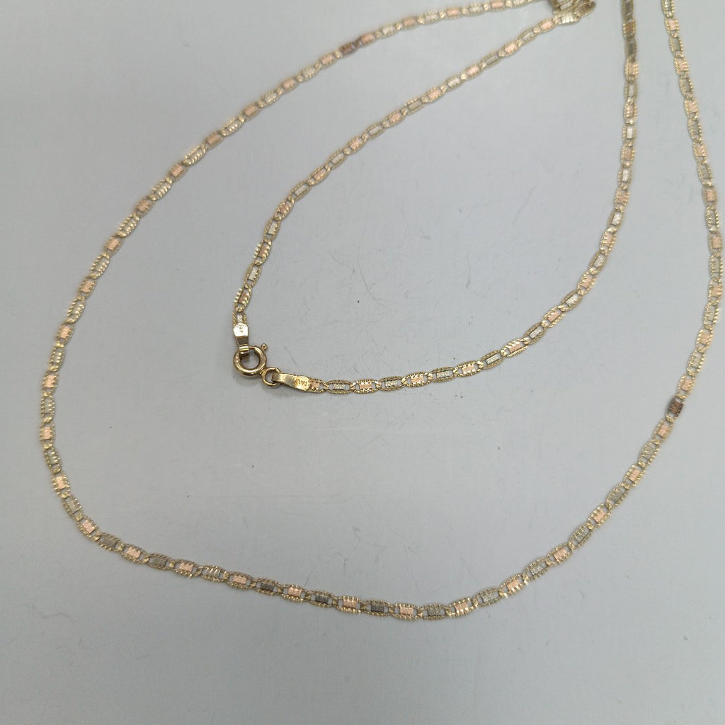 CADENA ORO 14 K 3,40 GRMS (SEMINUEVO)