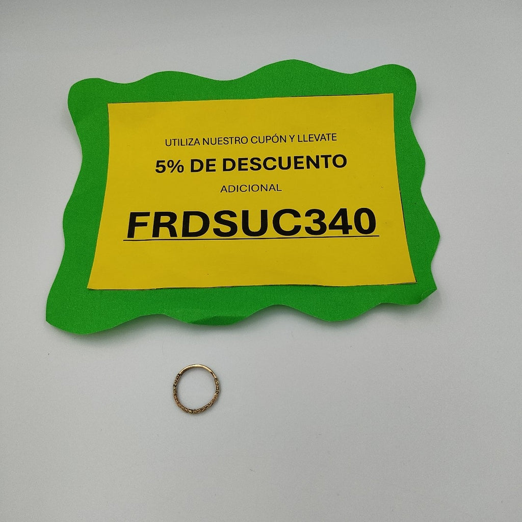 ANILLITO ORO 10 K 1.7 GRMS (SEMINUEVO)