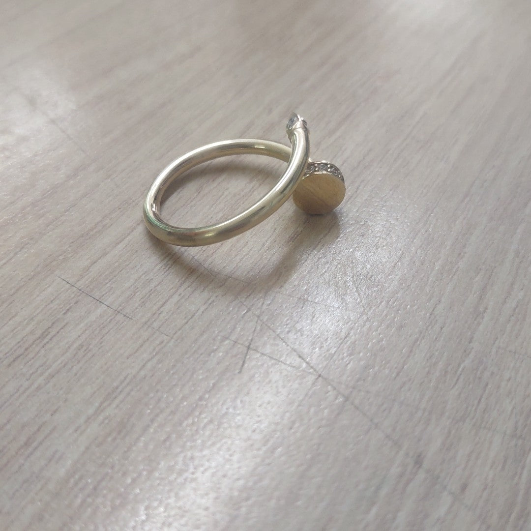 ANILLO ORO 10 K 3.7 GRMS (SEMINUEVO)