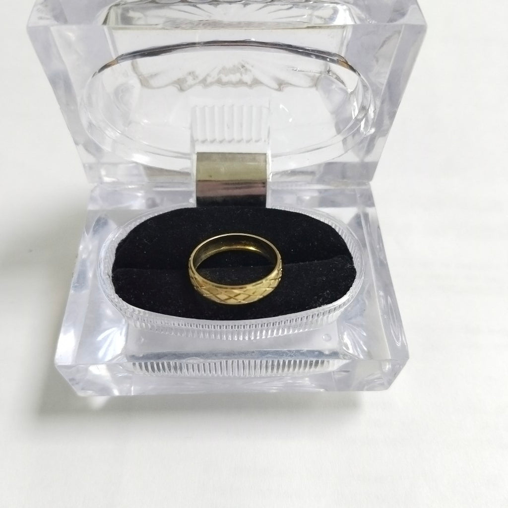 ARGOLLA ORO 10 K 1.2 GRMS (SEMINUEVO)