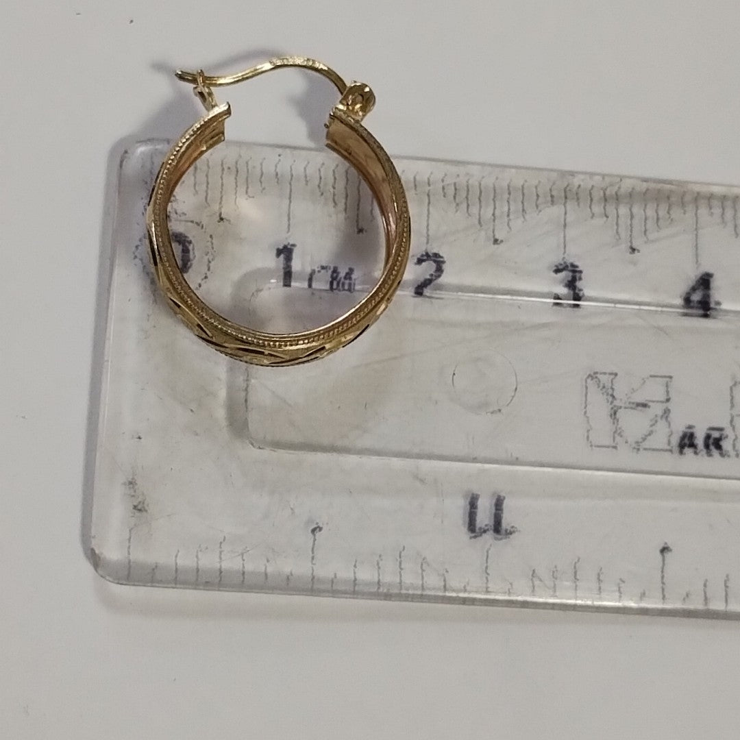 ARETES ARRACADAS ORO 10K 2.5 GR (NUEVO)