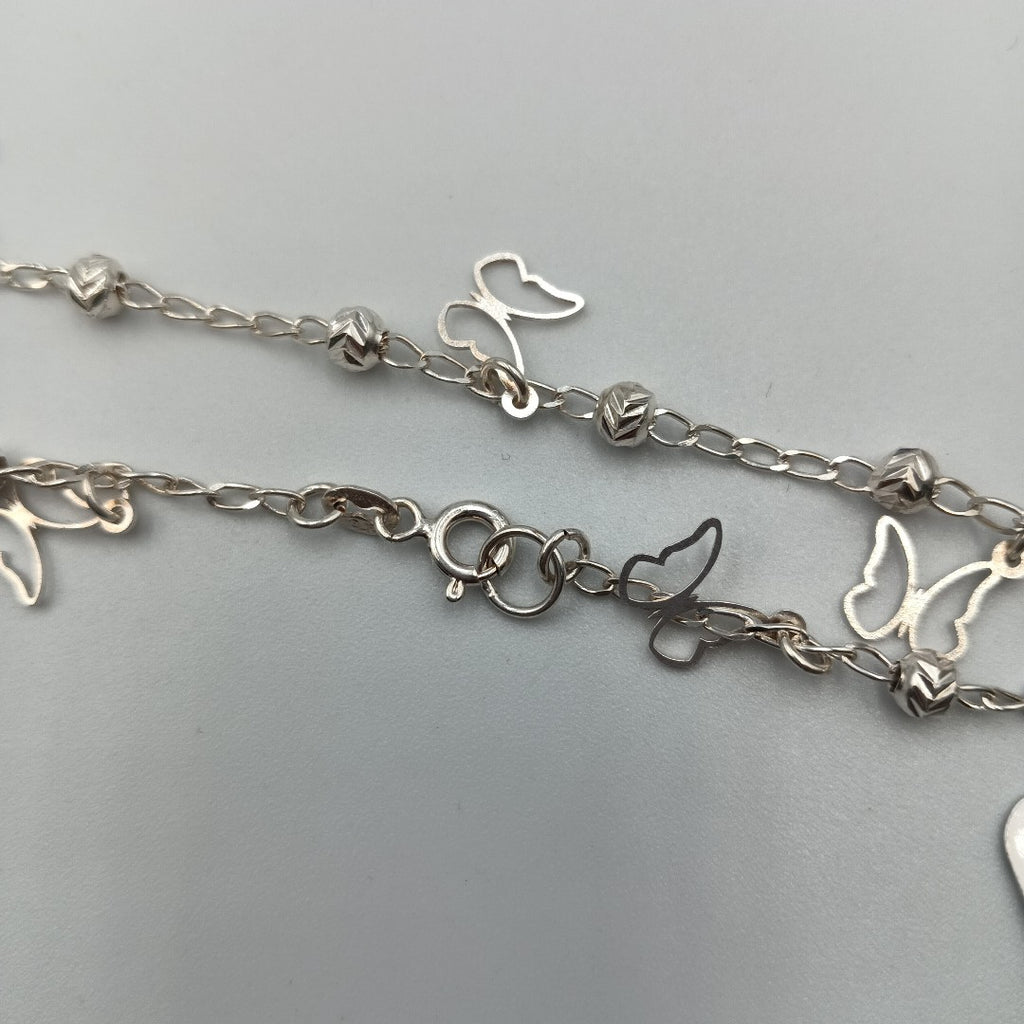PULSERA TEJIDO ESPECIAL PLATA .925 18 CM 2.8 GR (NUEVO)