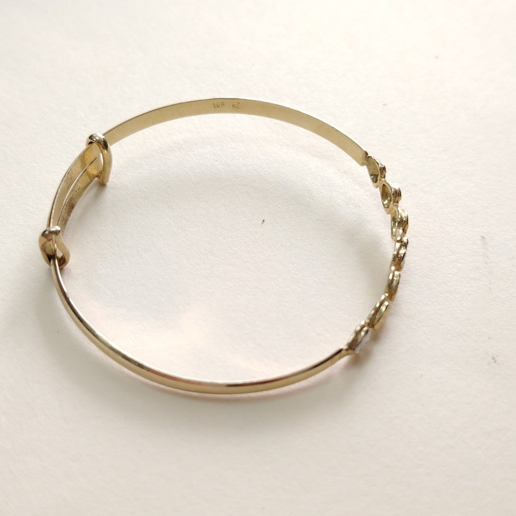 PULSERA RIGIDA ORO 10 K 4,30 GRMS (SEMINUEVO)