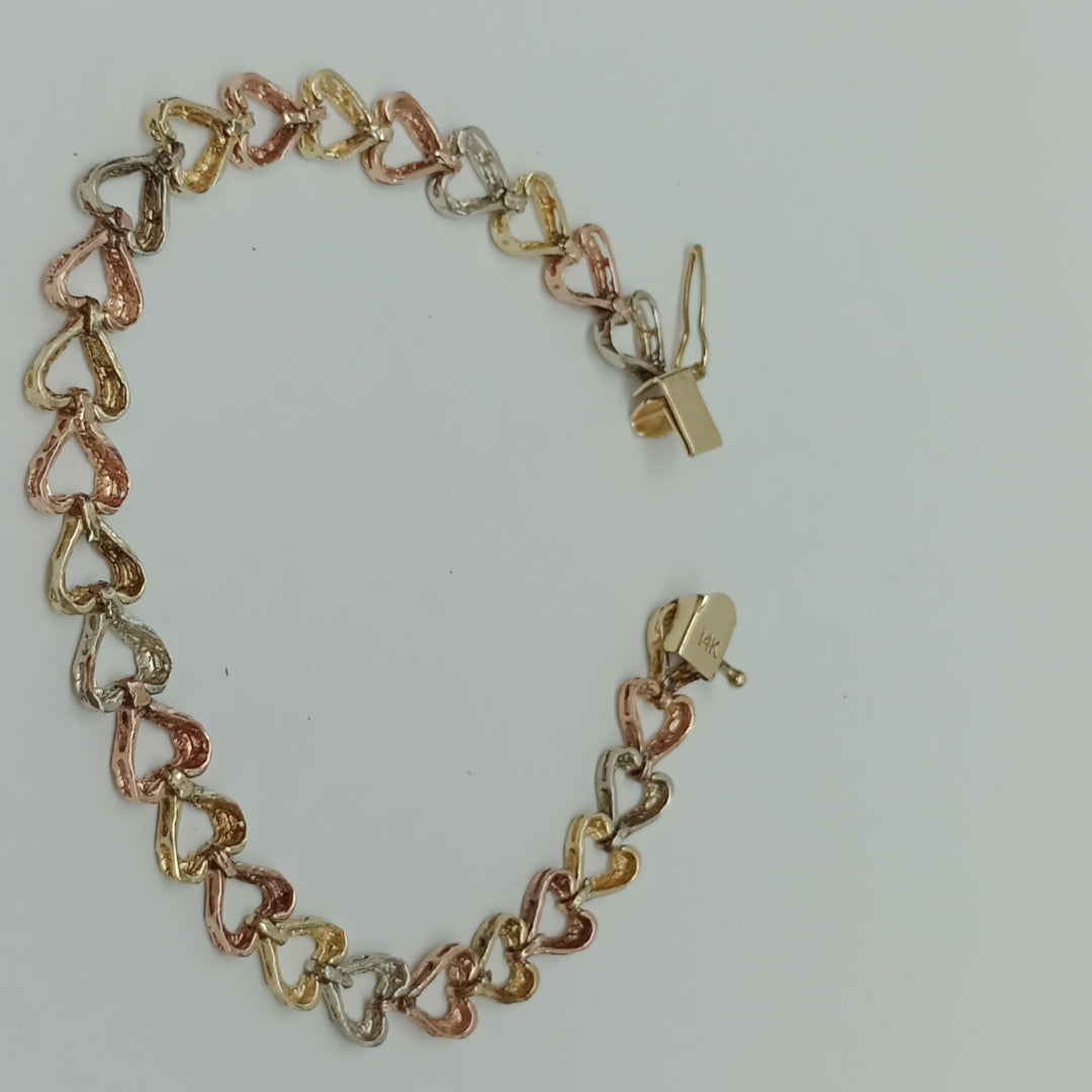 PULSERA ORO 14 K 11,40 GRMS (SEMINUEVO)