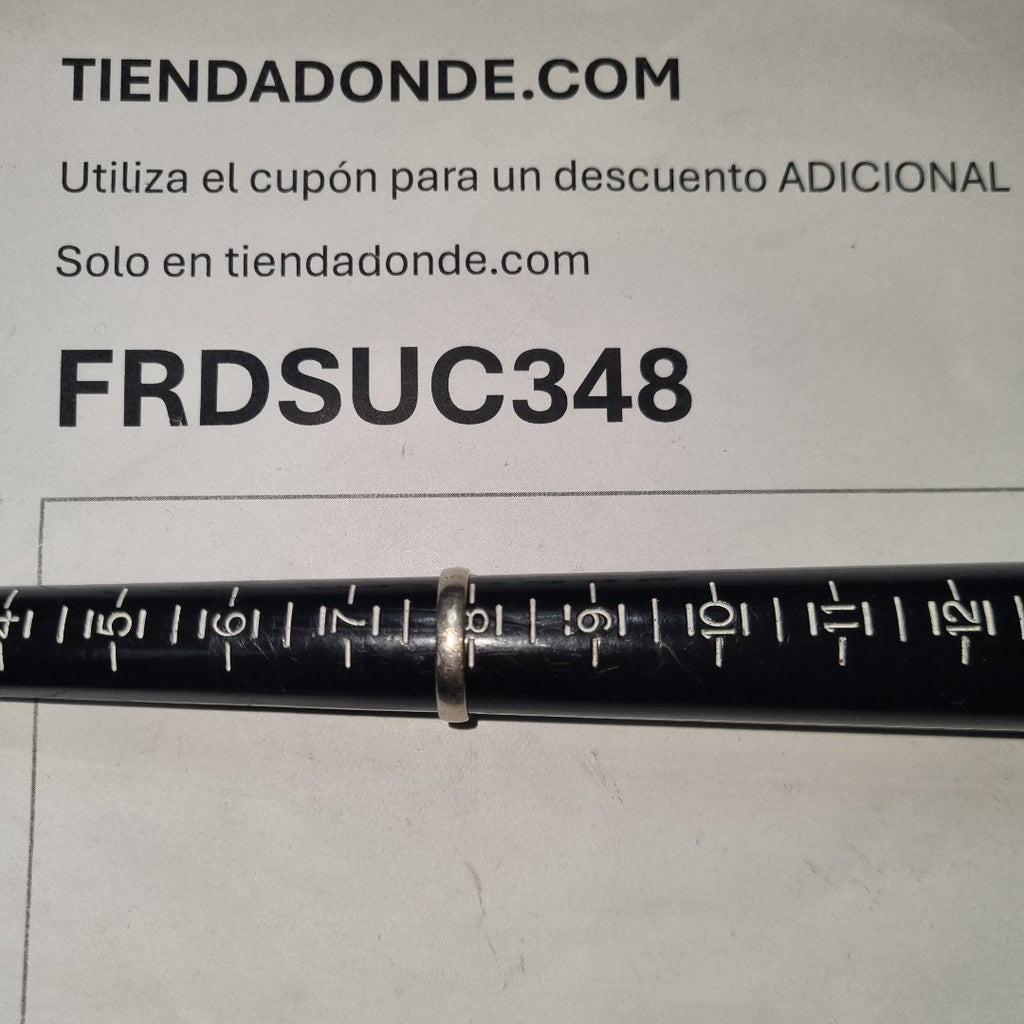 ARGOLLA ORO BLANCO 14 K 3.3 GRMS (SEMINUEVO)
