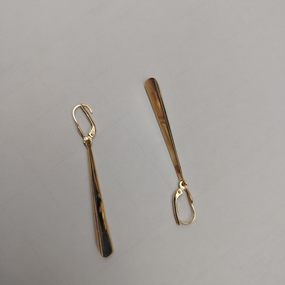 ARETES PAR ORO 14 K 2.9 GRMS (SEMINUEVO)
