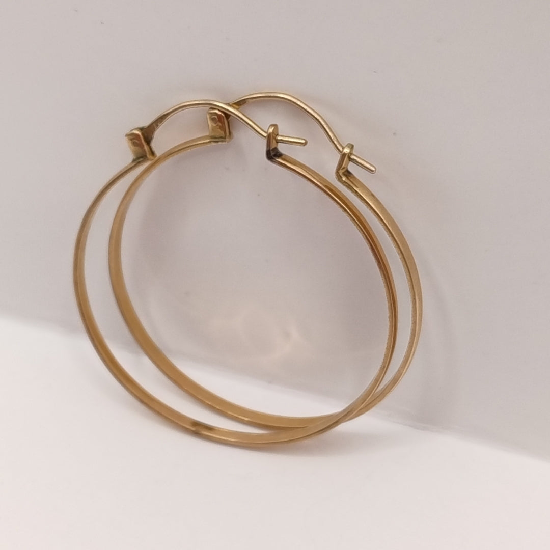 ARRACADAS PAR ORO 10 K 3,90 GRMS (SEMINUEVO)
