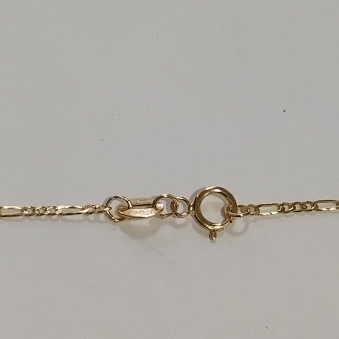 CADENAS TEJIDO 3X1 ORO 14K 55 CM 2.4 GR (NUEVO)