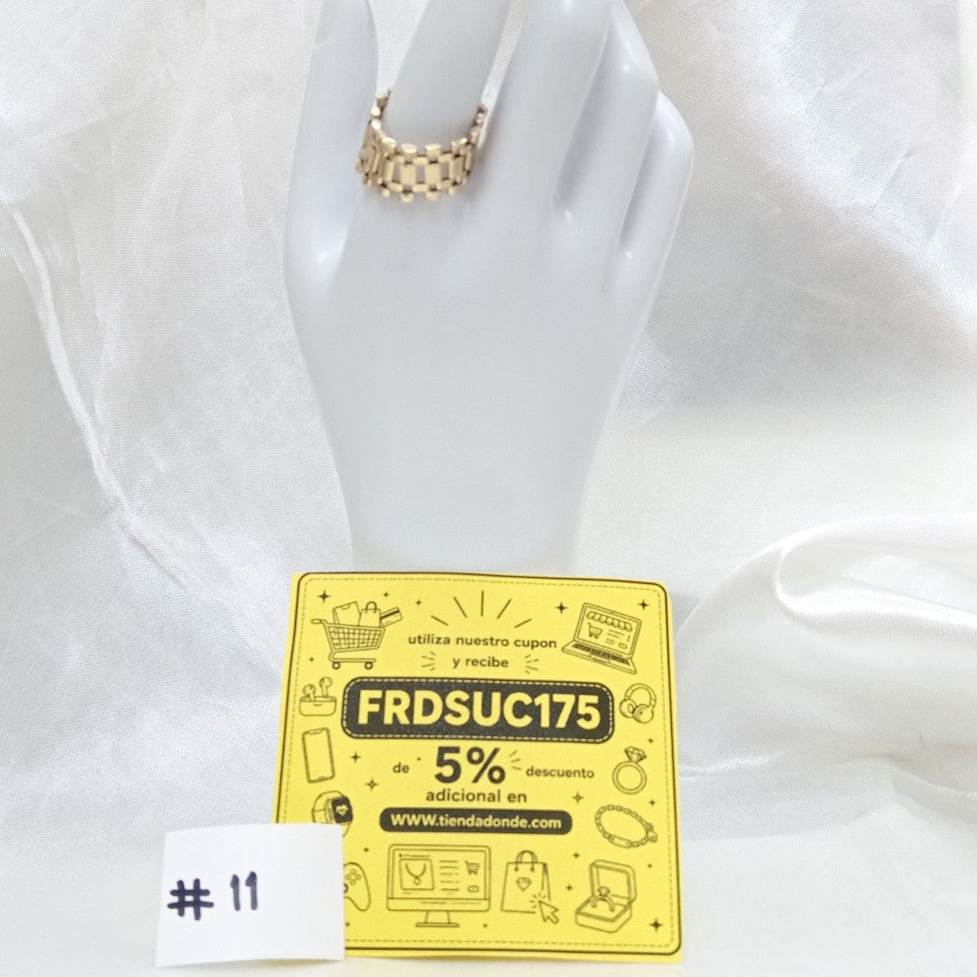 ANILLO ORO 14 K 4,00 GRMS (SEMINUEVO)