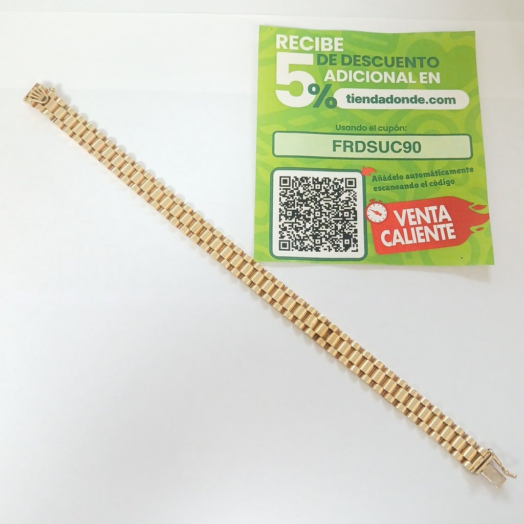 PULSERA ORO 14 K 31.7 GRMS (SEMINUEVO)