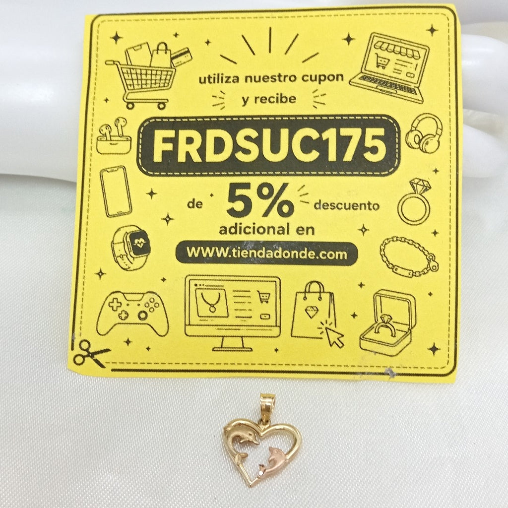 DIJE ORO 14 K 0.9 GRMS (SEMINUEVO)