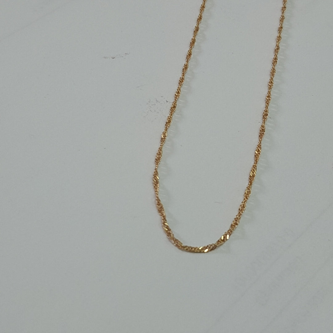 CADENA ORO 18 K 1,10 GRMS (SEMINUEVO)