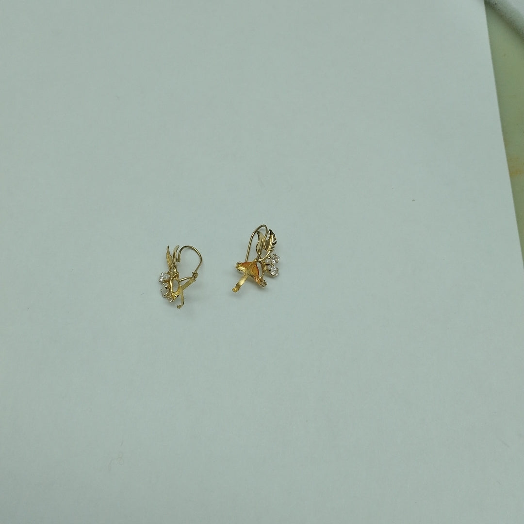ARETES PAR ORO 10 K 1.5 GRMS (SEMINUEVO)