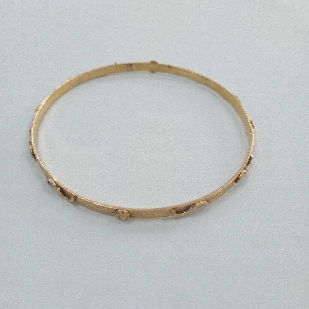 PULSERA RIGIDA ORO 10 K 10 GRMS (SEMINUEVO)